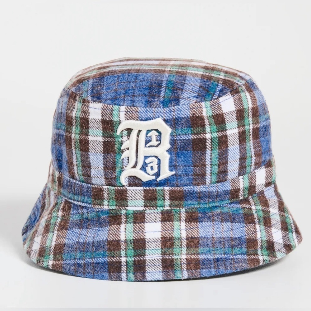 R13 NWT Plaid Bucket Hat - Picture 4 of 6
